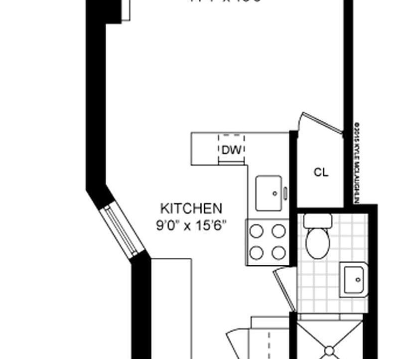 1st image of 333 W 21st St APT 1RW