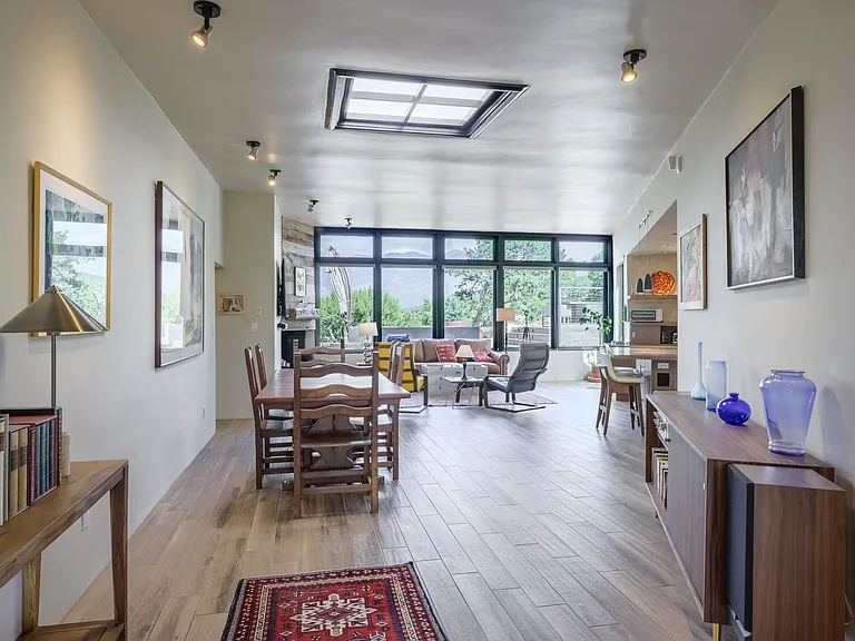 Entry view to dining and living room (great room)