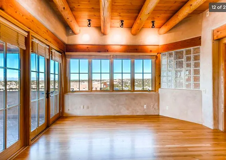 Master bedroom reading area