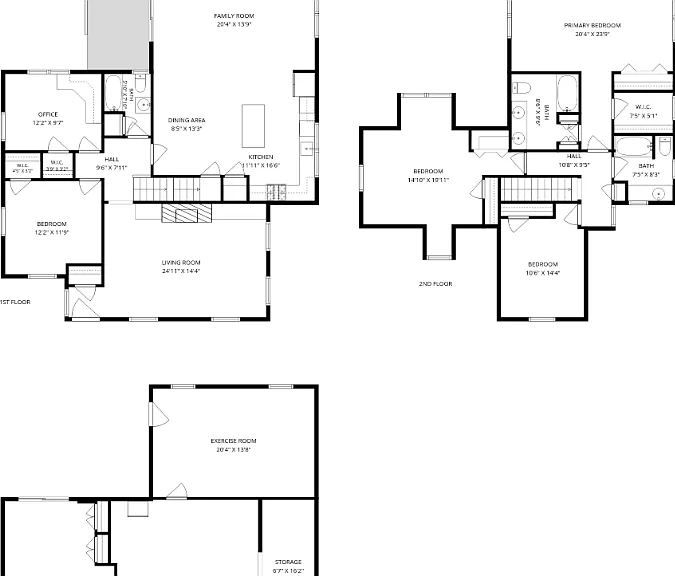 All Level Floor Plans