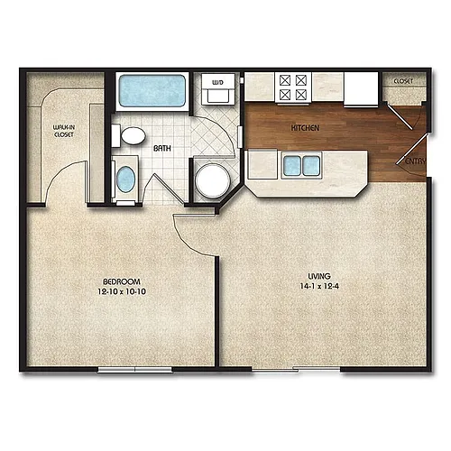 Floor plan Madison I