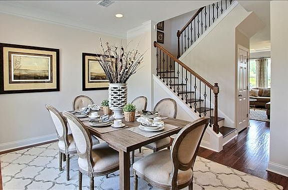 open dining room