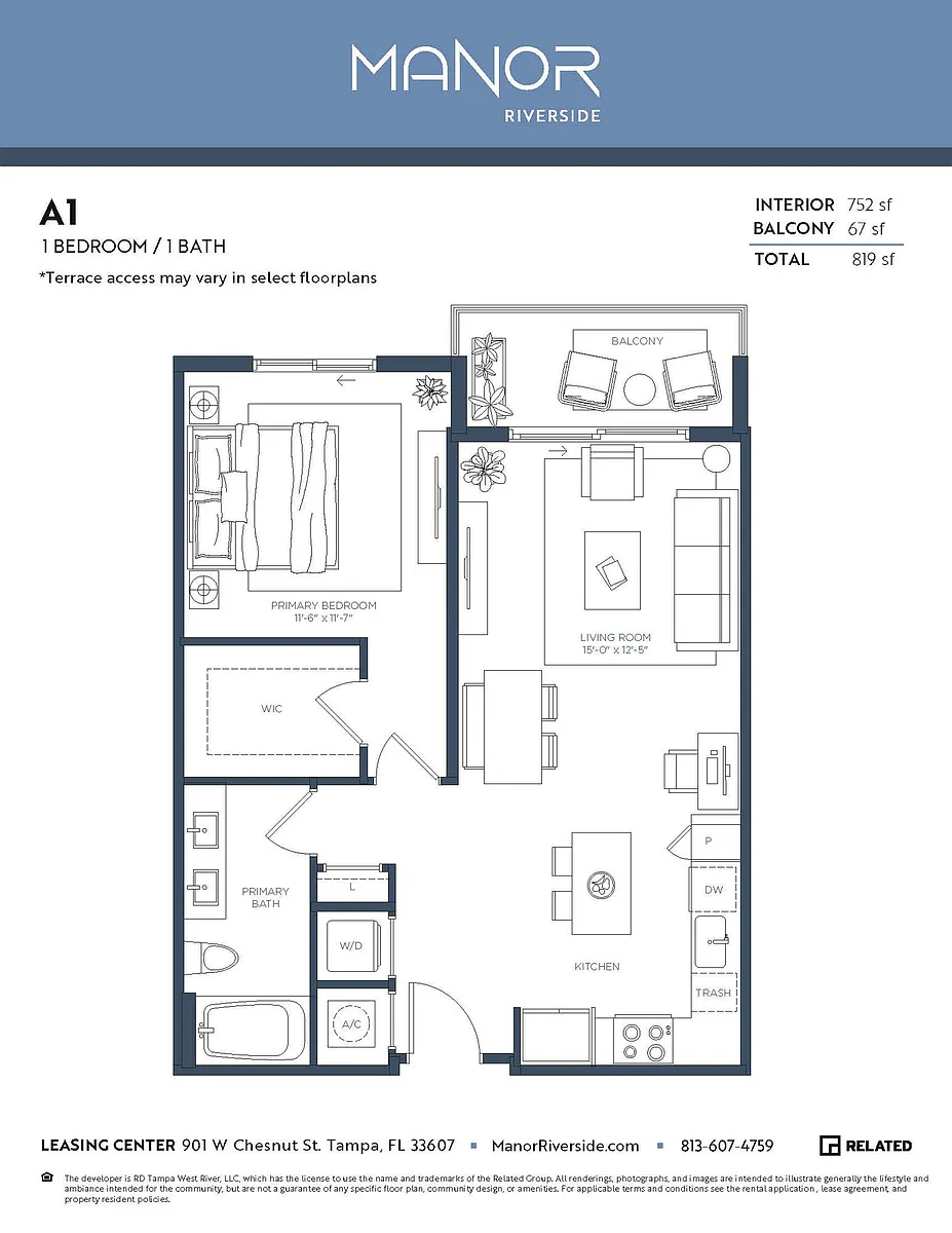 Floor plan A1