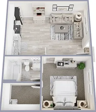 1bed 1bed