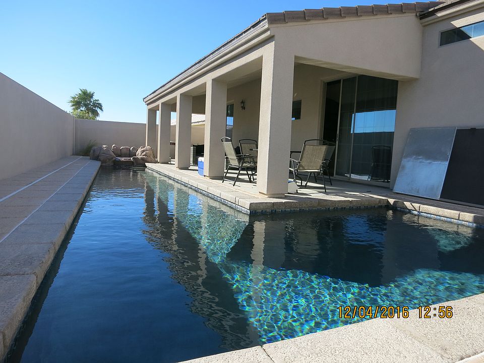 Backyard Patio Pool and Spa