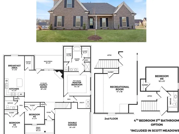 2122 Legacy Ln, Hernando, MS 38632