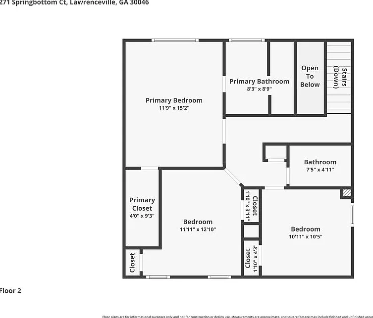 3 bed, 2.5 bath, 1544 sqft, $1,875 — Photo 2
