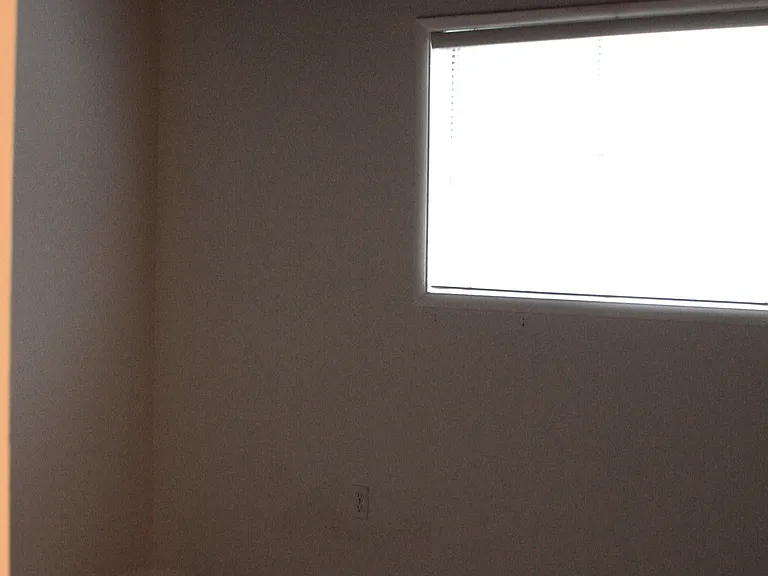 Spacious bedroom with vaulted ceiling