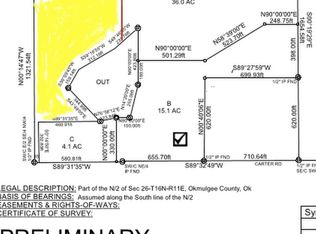 Carter Rd, Mounds, OK 74047