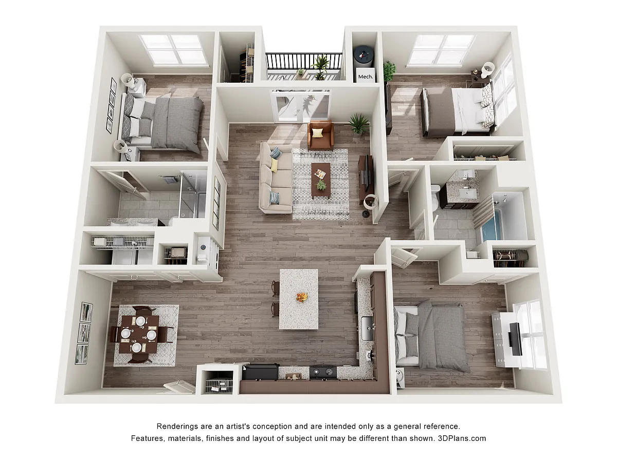 Floor plan C1