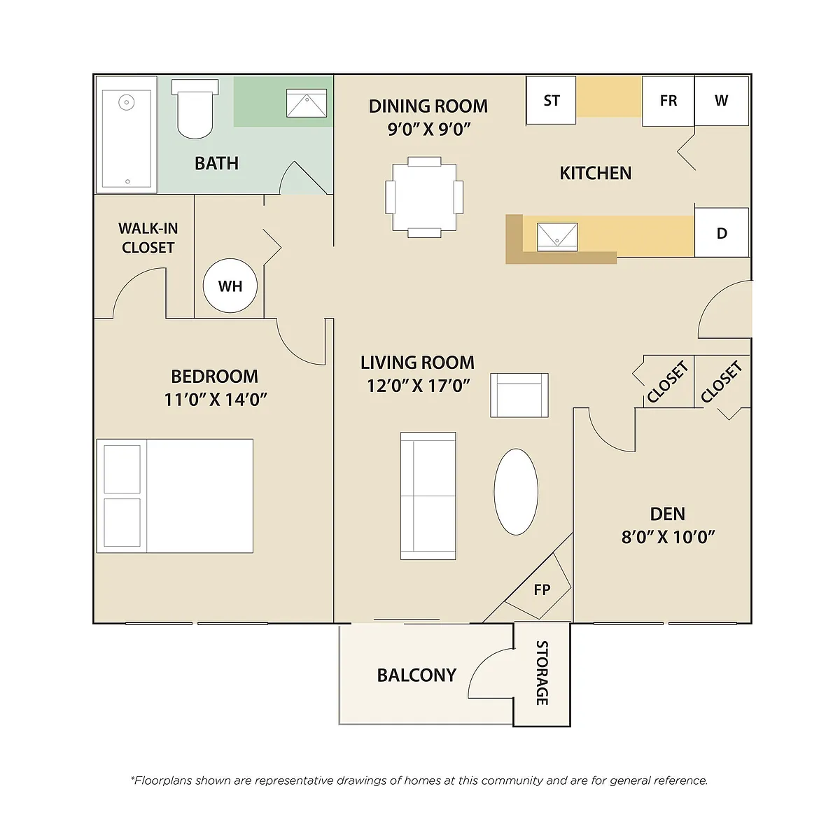 Floor plan The Preakness