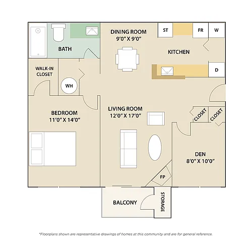 Floor plan The Preakness