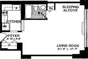 2nd image of 215 W 95th St APT 16L
