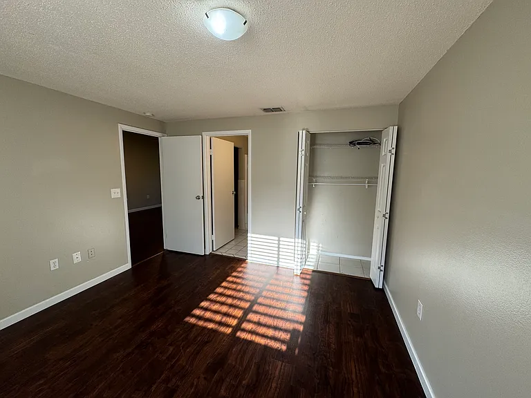 Front Bedroom #1 with closet and bathroom