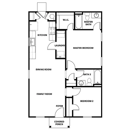Floor plan Atom