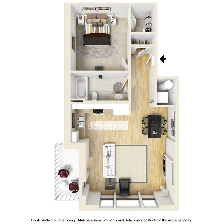 Floor plan Mizzen