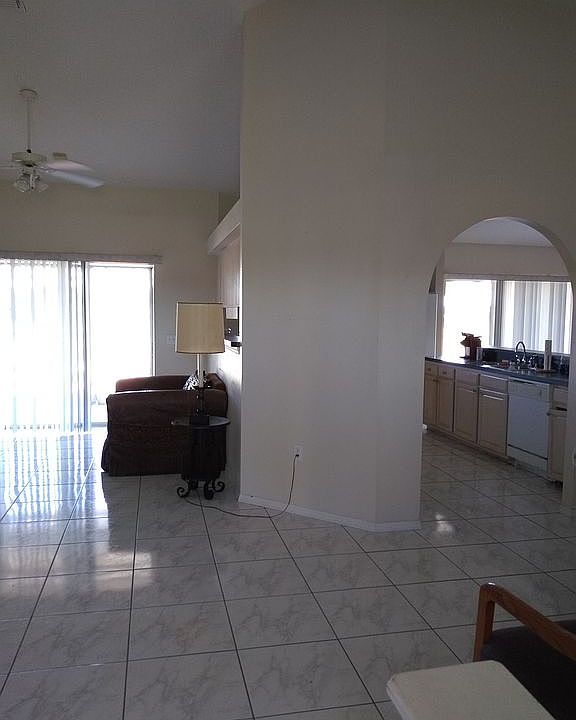 View from front door looking