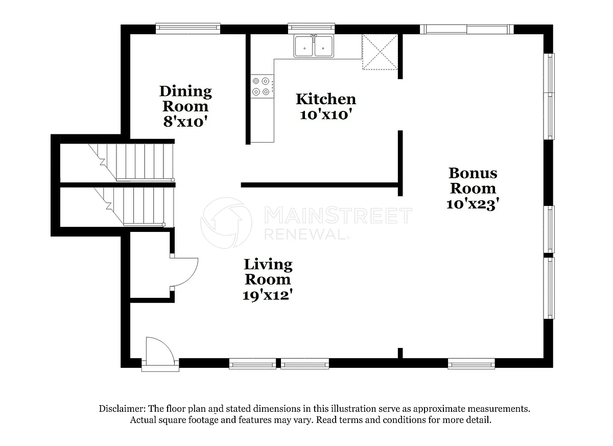 Floor Plan - 236 E Haven Dr