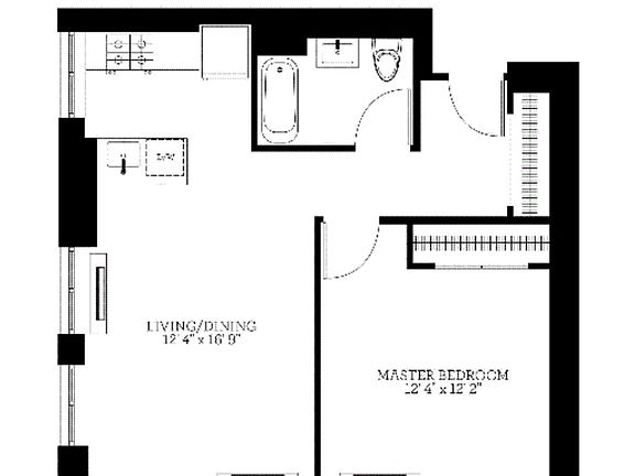 2nd image of 15 Dunham Pl APT 11K