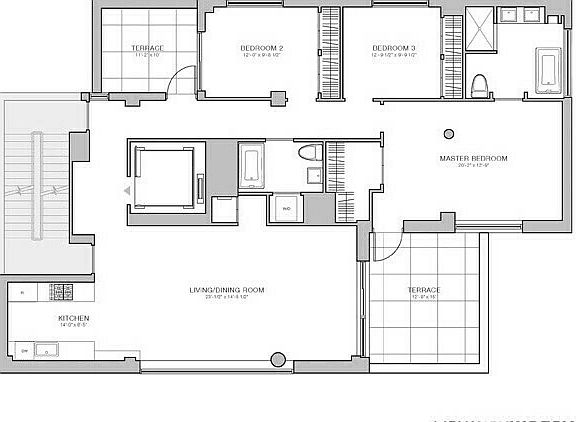 2nd image of 22 Renwick St Unit Penthouse 2
