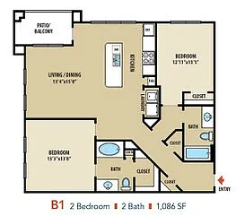 Floor plan B1