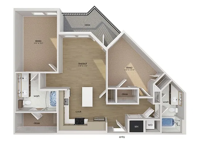 Floor plan B03
