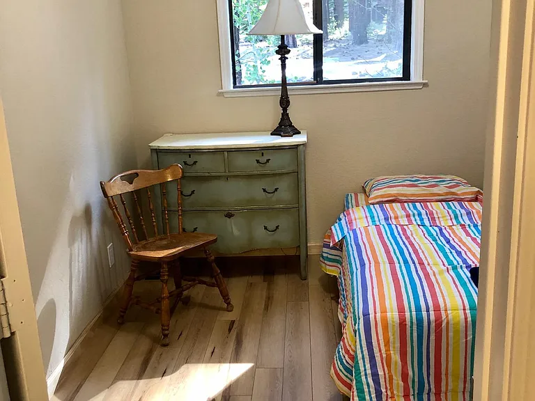 First floor bedroom - can also fit queen bed
