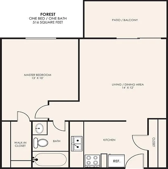 Floor plan Forest
