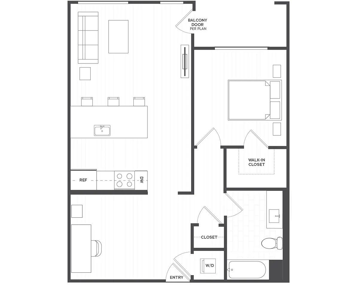 Floor plan B61C