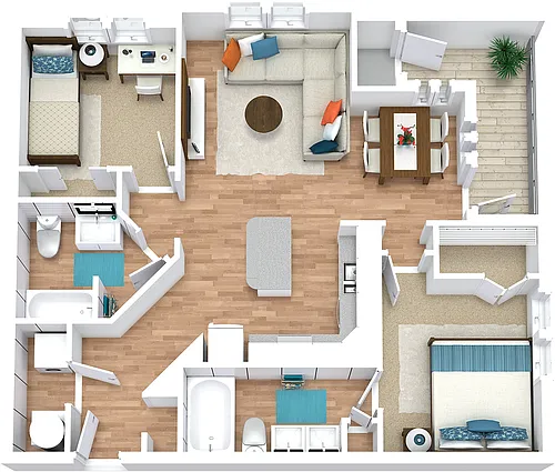 Floor plan Daffodil