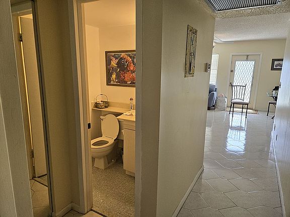 1/2 BATHROOM & FRONT DOOR