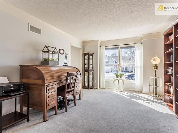 Sunny Front living room or office