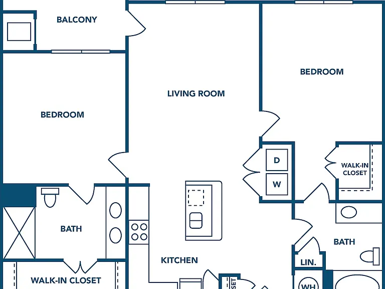 2 Bedroom | 2 Bathroom | 1150 SF 2 Bedroom | 2 Bathroom | 1150 SF