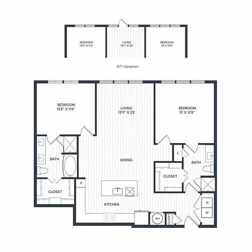 Floor plan B7