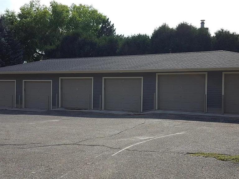 1 vehicle space in garage