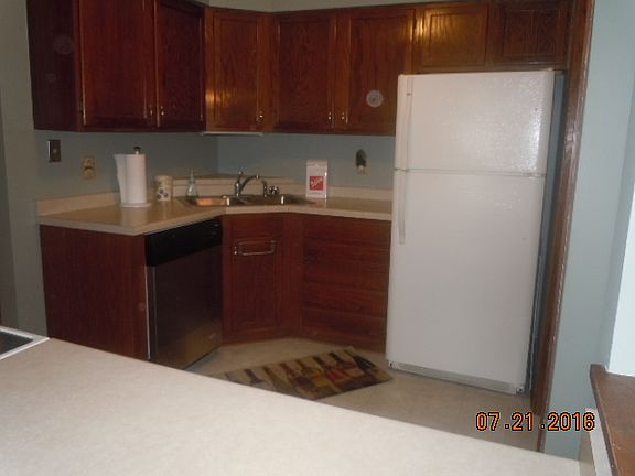 Re-finished cabinets