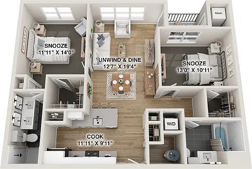 Floor plan Liberty