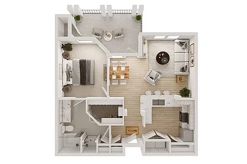 Floor plan A1J