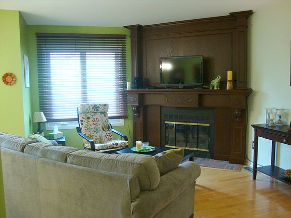 Living Room with Fireplace