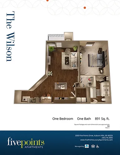 Floor plan The Wilson