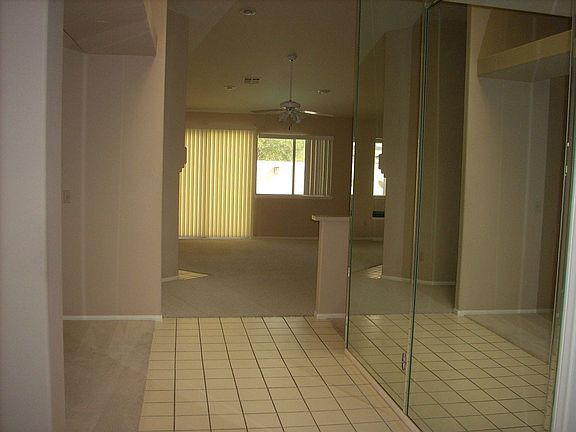 Entry with skylights