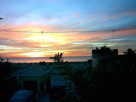 Sunset from front deck