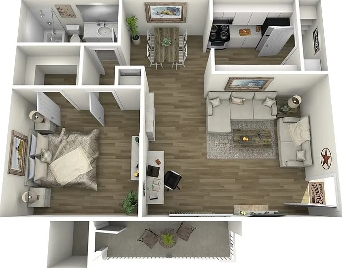 A6 Floorplan Diagram