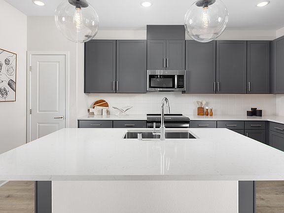 Kitchen with vast island