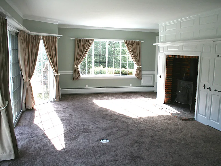 First Floor - Great Room (Wood Burning Franklin Stove)