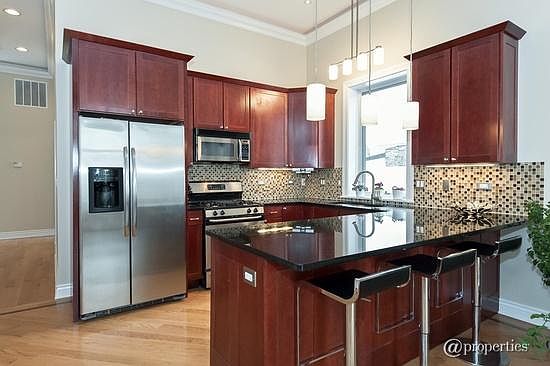 Kitchen with Stainless Steel Appliances