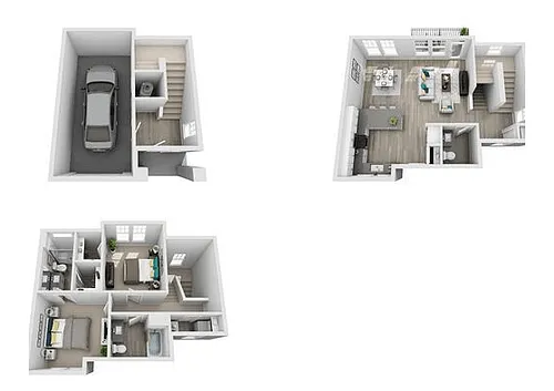 Floor plan The Royal Carriage House