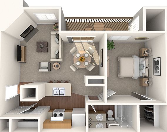 One Bed One Bath One Bed One Bath