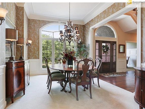 Formal Dining with wainscoting