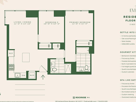 2nd image of 180 Ashland Pl #4402